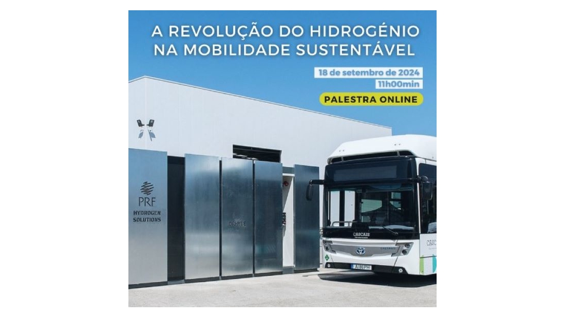 Palestra online «A Revolução do Hidrogénio na Mobilidade Sustentável»